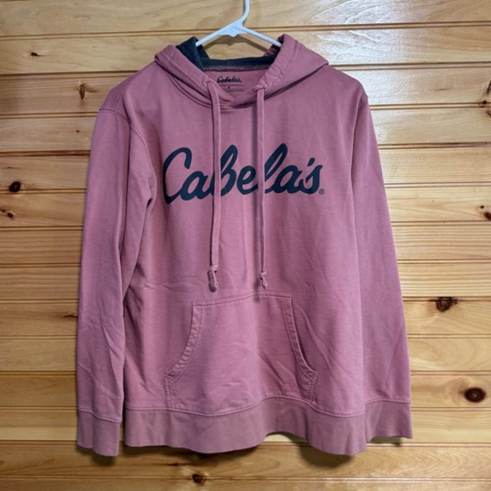 Cabela's Dusty Rose Hoodie Medium